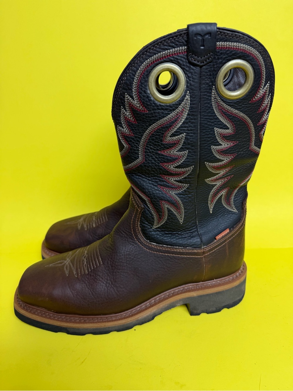 Tecovas Men's The LongHaul Waterproof Composite Toe Work Boot 10083-TOB SZ 8.5EE
